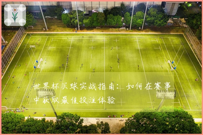 世界杯买球实战指南：如何在赛事中获取最佳投注体验