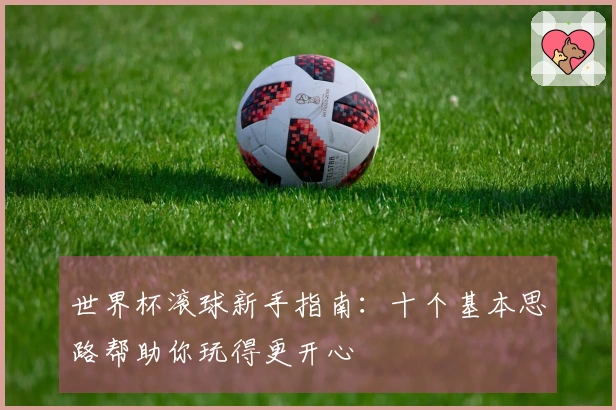 世界杯滚球新手指南：十个基本思路帮助你玩得更开心